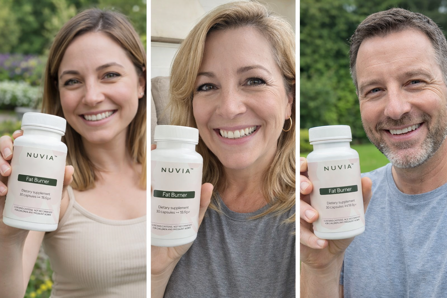 Happy Nuvia customers UK